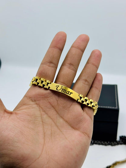 Beautiful Engraved Name Bracelet
