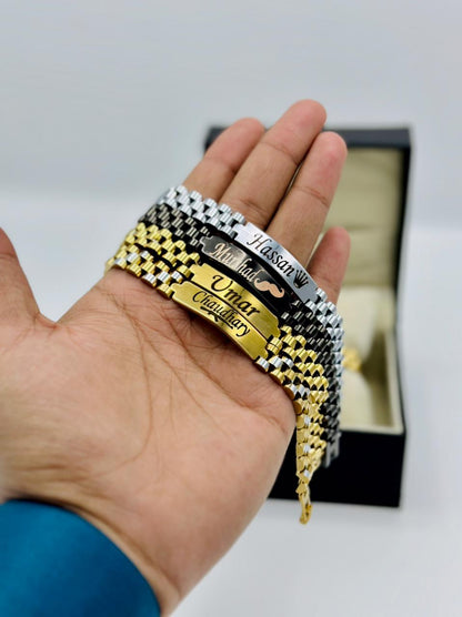 Beautiful Engraved Name Bracelet