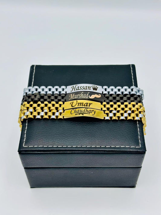 Beautiful Engraved Name Bracelet